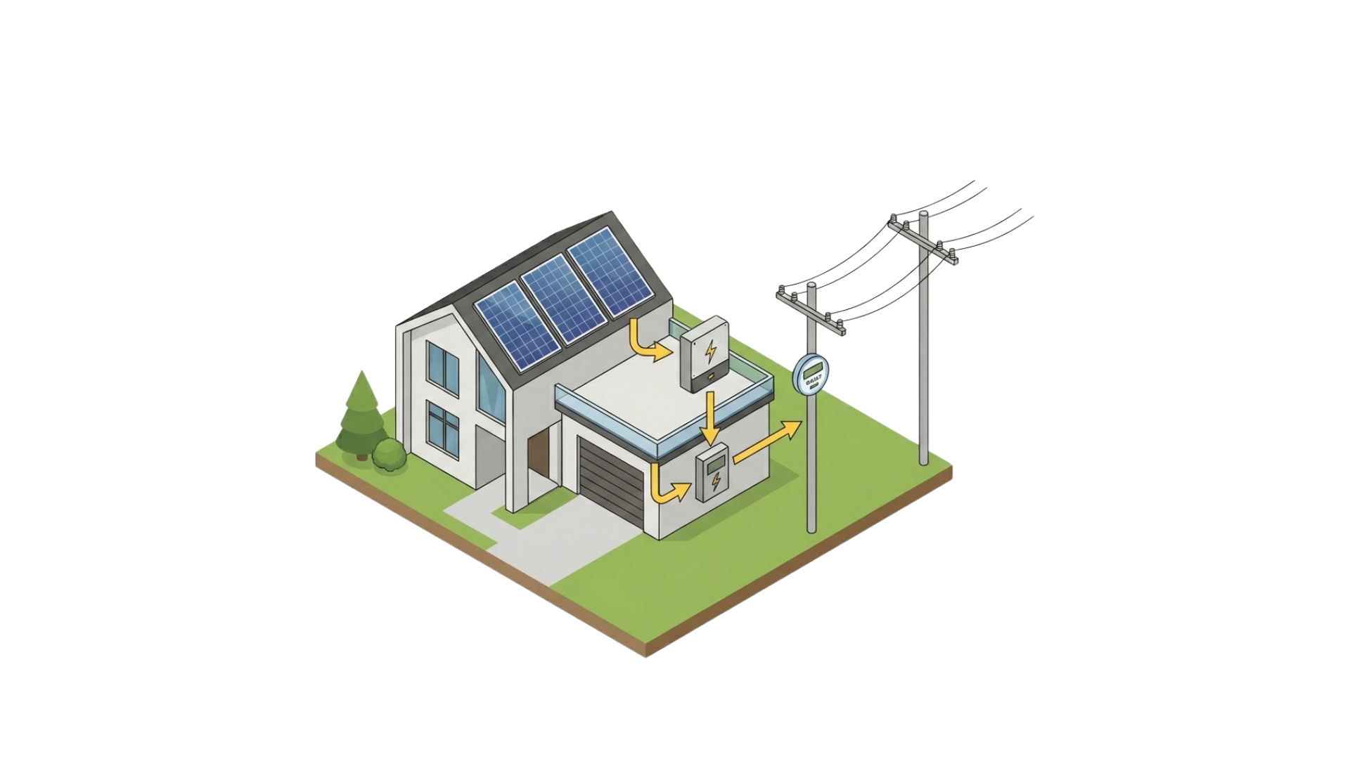 Sistem PLTS On-Grid